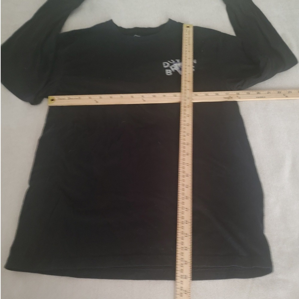 Dutch Bros Coffee Long Sleeve Graphic T-Shirt Black Tiger Logo Unisex Small